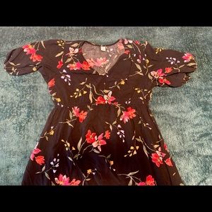 Floral Summer Maternity Dress